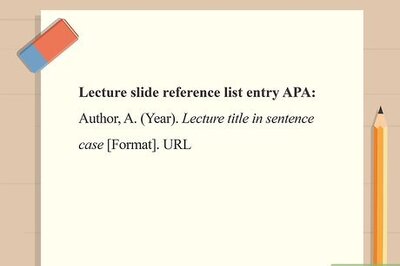 How to Cite a Lecture Slide in APA