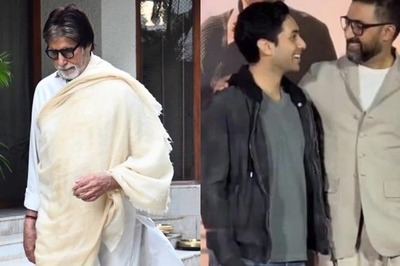Amitabh Bachchan Gets Emotional As Agastya Nanda Poses With Abhishek Bachchan: 'Rakt Behta Hai...'
