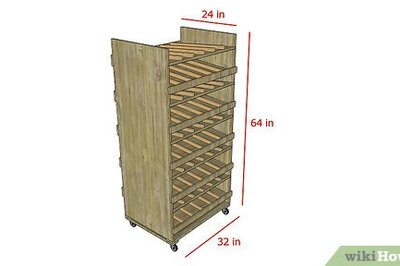 How to Build a Rotating Canned Food Shelf