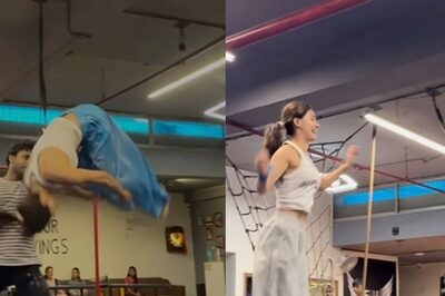 Disha Patani Aces Double Back-Flip In Latest Fitness Video: ‘One Step At A Time’