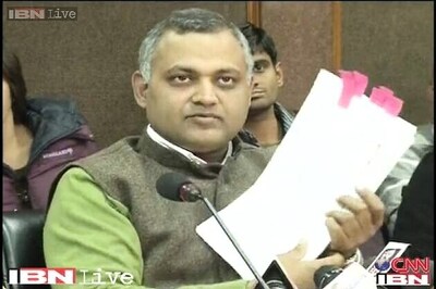 Delhi: Somnath Bharti surrenders Bar Council license