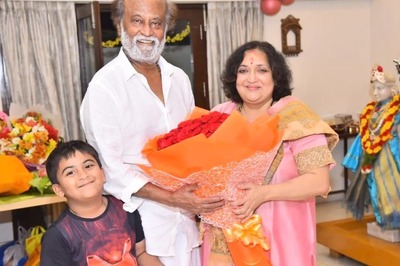 In Photos: With Wife, Kids, Grandkids By His Side, Rajinikanth Celebrates 71st Birthday