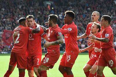Liverpool ease pressure on Rodgers with 3-2 win over Aston Villa