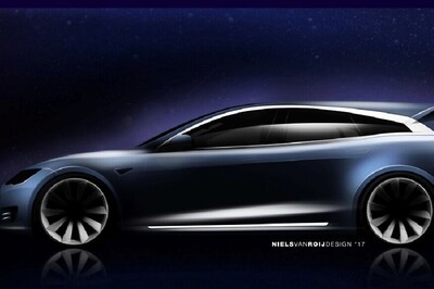 Tesla Model S Wagon Modified by Dutch Car Designer, Named 'Shooting Brake'
