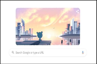 Google Doodle Rings in New Year with Froggy Pondering over Resolutions 2020