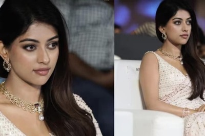 Anu Emmanuel's White Saree Look Takes Centre Stage At Japan Prerelease Event
