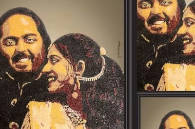 Visakhapatnam Artist Creates Anant Ambani-Radhika Merchant’s Portrait With Millets