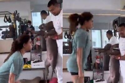 Samantha Ruth Prabhu Has the Cutest Workout Partner to Give Her Company, Watch Video