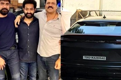 Jr NTR Gets a Lamborghini Urus Graphite Capsule, Takes it Out For a Spin