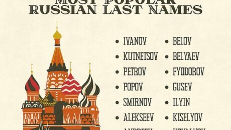 100+ Popular Russian Surnames for Males & Females