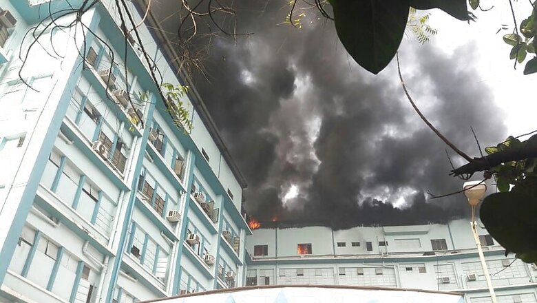 Fire Breaks Out at SSKM Hospital in Kolkata