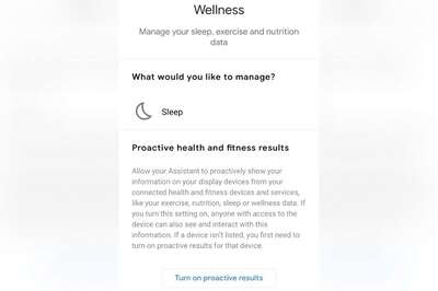 Google Assistant Gets New 'Proactive' Option to Show Fitness Data on Smart Displays