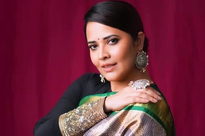 Pushpa Star Anasuya Bharadwaj’s Silk Saree Is Bookmark Worthy