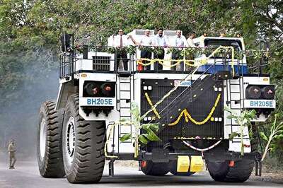 BEML Launches Make-In-India Electric Dump Truck, Weighs 335 Tonnes