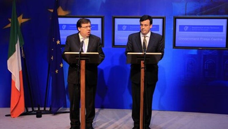 European, IMF officials work on Ireland bailout