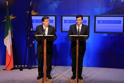 European, IMF officials work on Ireland bailout