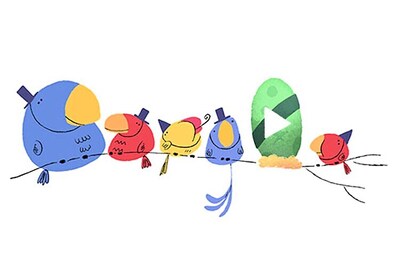 Google's animated New Year's eve doodle keeps us guessing about what will hatch on January 1