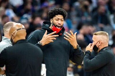 Lakers' Davis To Return From Knee Injury Against Nets