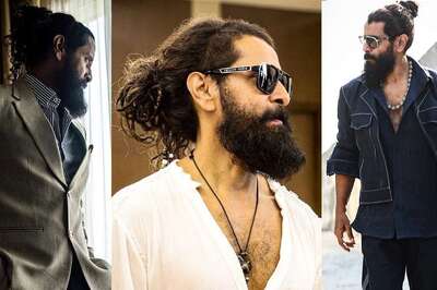 Adoring Chiyaan Vikram’s Suave Look at PS II Promotions That Is Everything Cheery and Dashing