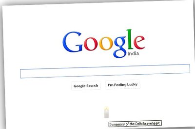 Google lights up a candle to honour the Delhi braveheart