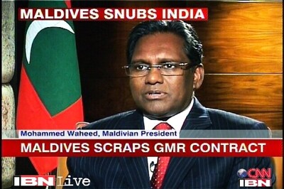 China not behind GMR contract termination: Maldives