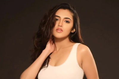 Malavika Sharma Raises Temperatures in Grey Coat Suit Paired With Black Crop Top