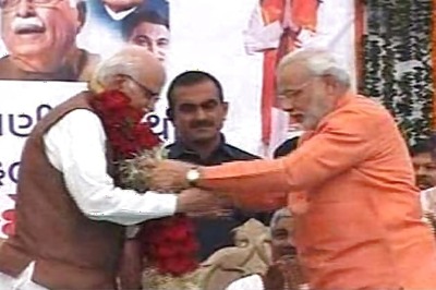 Urge LK Advani to change his decision: Modi