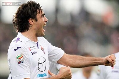 Alessandro Matri scores twice as Fiorentina beat Catania 3-0