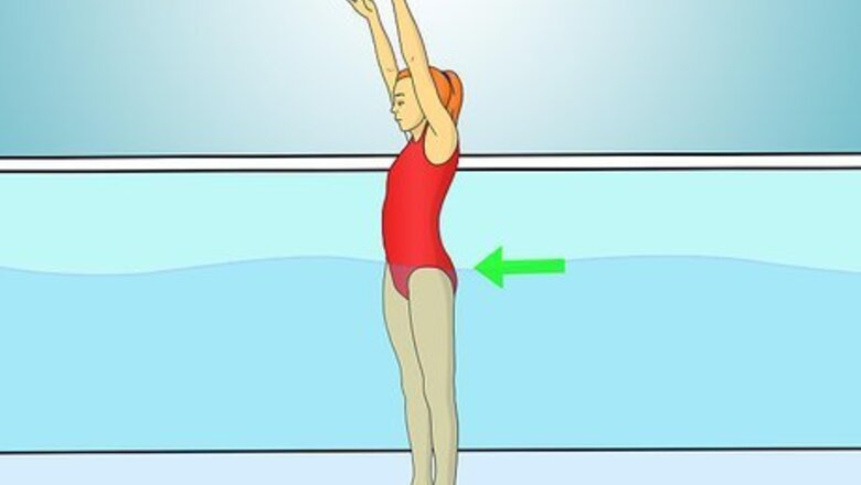 How to Do a Handstand in the Pool