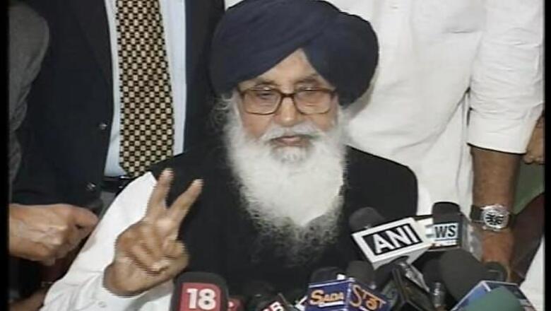 Punjab CM Badal calls for community participation for clean India