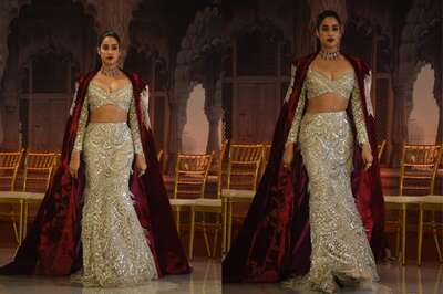 Jio World Plaza: Janhvi Kapoor Brought Manish Malhotra's Vision To Life At The Jio World Plaza Launch