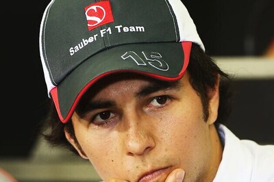 Perez settles into a different seat at McLaren