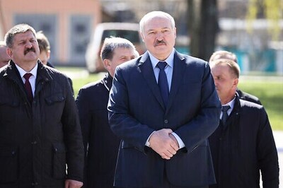 Police In Belarus Block Rally Marking Chernobyl Anniversary