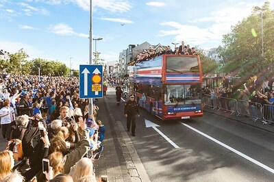 Euro 2016: Amazing Scenes As Iceland Welcomed Back Home
