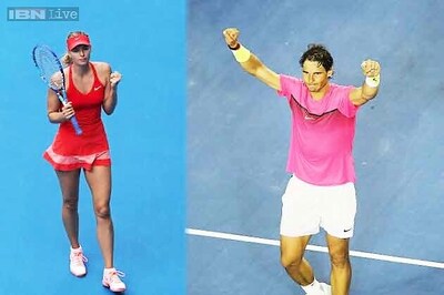 Nadal, Sharapova survive 2nd round at Australian Open
