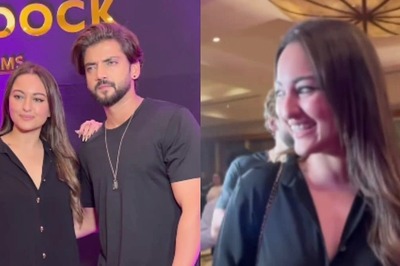 Sonakshi Sinha Poses With Boyfriend Zaheer Iqbal, Blushes As Paps Ask 'Shaadi Kab Hai'; Watch