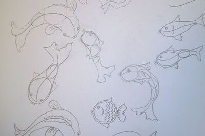 How to Paint Big Fish in Watercolor