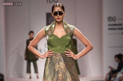 AIFW 2015: Designers bring on the wild, military inspired fashion