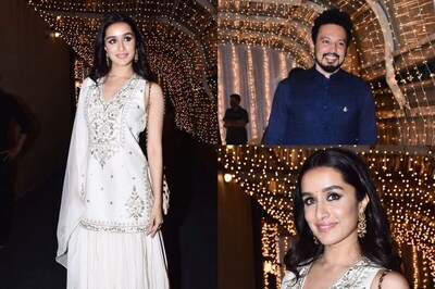 Shraddha Kapoor Attends Cousin Priyaank Sharma's Wedding with Rumoured Boyfriend Rohan Shrestha