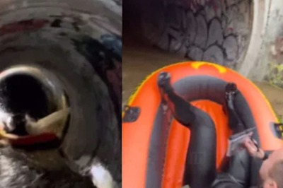 Viral Video Shows Adventurers Turning Sewer Tunnel Into A Makeshift Waterslide