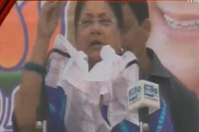 If you are voting for BJP, you are voting for Narendra Modi: Vasundhara Raje