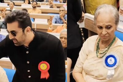 Ranbir Kapoor ANGRY After Photographers Swarm Waheeda Rahman, Asks Them To Be Cautious; Watch