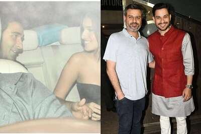 Rumoured Couple Aadar Jain-Tara Sutaria Spotted at Saif-Kareena's Anniversary Party for Soha and Kunal