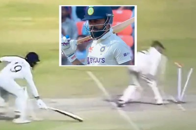 ‘Bhaag Na 2 Ho Jayenge’: Virat Kohli’s Preintimation Goes Wrong as Umesh Yadav Gets Run Out - WATCH