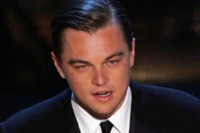 DiCaprio turns hero in Madonna concert