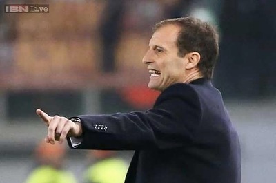 Massimiliano Allegri angry after Juventus let Roma off the hook