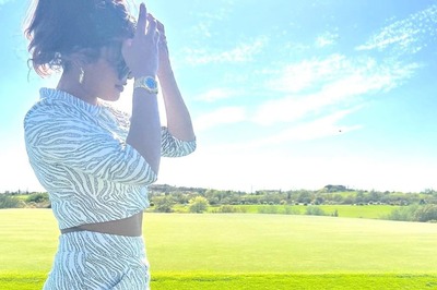 Priyanka Chopra Slips Into Crop Top, Short Skirt for Game of Golf; Nick Jonas Asks: 'Why Are You So Hot?'