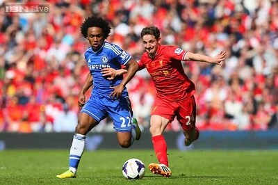 EPL: Chelsea beat Liverpool 2-0 to leave title race wide open
