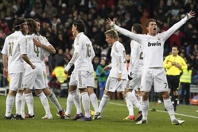 Ronaldo hat-trick leads Madrid past Levante 4-2