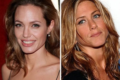 When Aniston received letter from Jolie